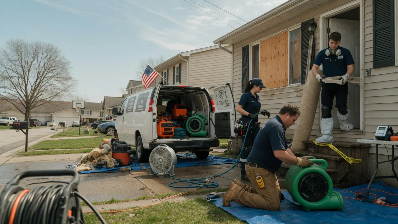 Water Damage Restoration in Magnolia, IL near me
